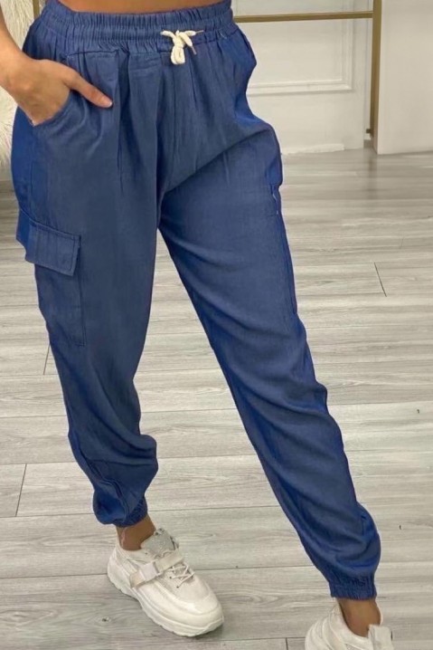 Панталон RODRELSA BLUE, Цвят: деним, IVET.BG - Твоят онлайн бутик.