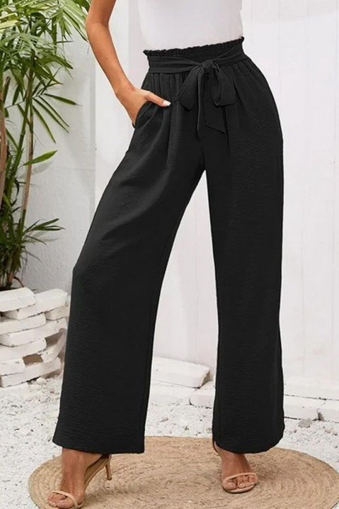 Панталон STELERA BLACK, Цвят: черен, IVET.BG - Твоят онлайн бутик.