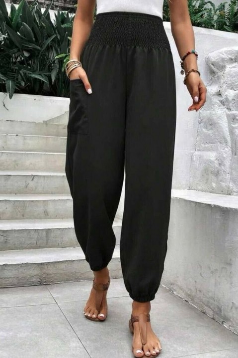 Панталон LONTARA, Цвят: черен, IVET.BG - Твоят онлайн бутик.