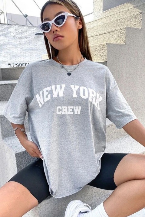 Тениска SIPOLSA GREY, Цвят: сив, IVET.BG - Твоят онлайн бутик.