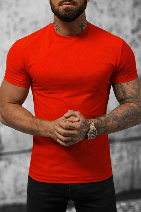 Мъжка тениска DILENFO RED, Цвят: червен, IVET.BG - Твоят онлайн бутик.