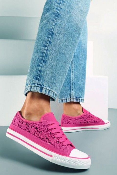 Дамски кецове LACY FUCHSIA, Цвят: фуксия, IVET.BG - Твоят онлайн бутик.