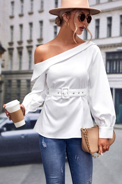 Дамска блуза MONTERSA, Цвят: бял, IVET.BG - Твоят онлайн бутик.