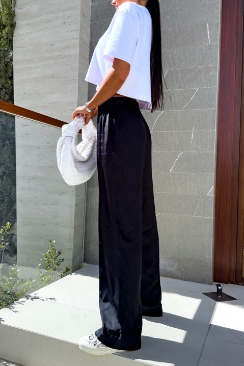 Панталон RONGELSA BLACK, Цвят: черен, IVET.BG - Твоят онлайн бутик.