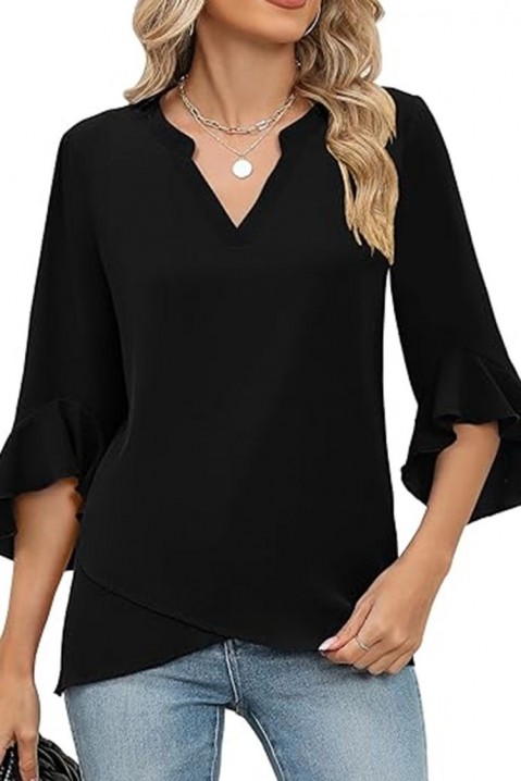 Дамска блуза PENTERA BLACK, Цвят: черен, IVET.BG - Твоят онлайн бутик.