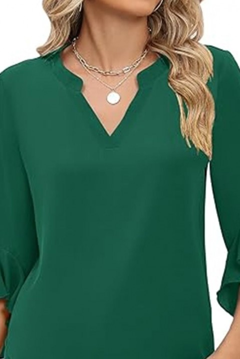 Дамска блуза PENTERA GREEN, Цвят: зелен, IVET.BG - Твоят онлайн бутик.