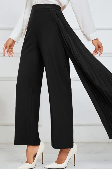 Панталон ACELORA BLACK, Цвят: черен, IVET.BG - Твоят онлайн бутик.