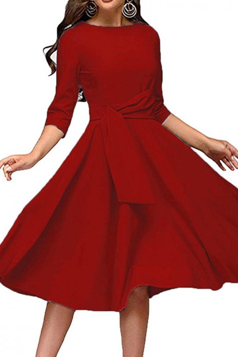Рокля RUMINFA RED, Цвят: червен, IVET.BG - Твоят онлайн бутик.