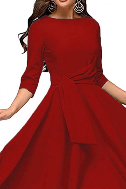 Рокля RUMINFA RED, Цвят: червен, IVET.BG - Твоят онлайн бутик.