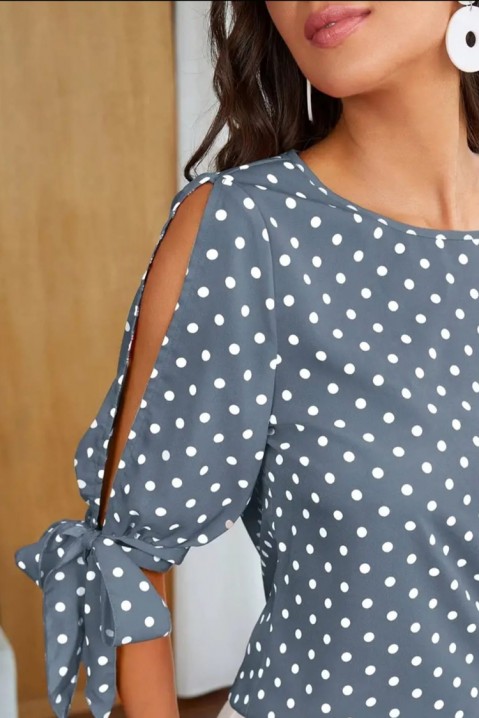 Дамска блуза JEMIRFA, Цвят: сив, IVET.BG - Твоят онлайн бутик.