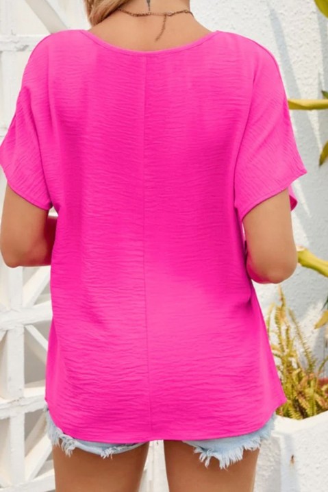 Тениска SELIFEA FUCHSIA, Цвят: цикламено, IVET.BG - Твоят онлайн бутик.