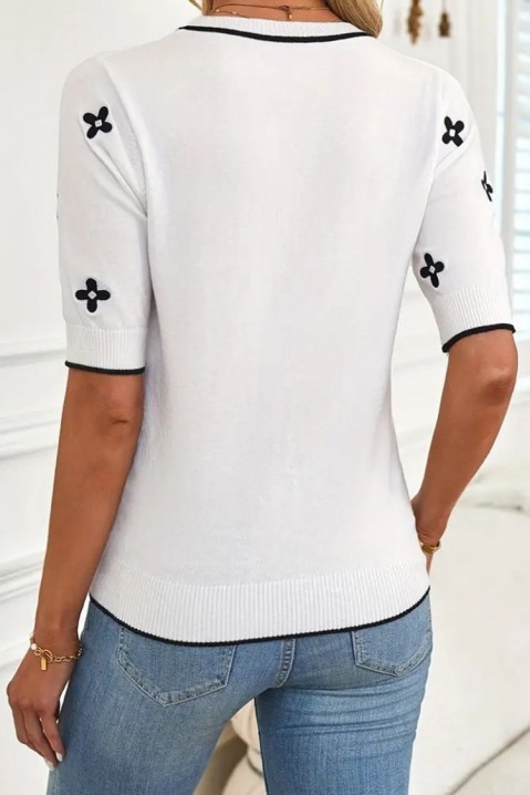 Дамска блуза STELORA WHITE, Цвят: бял, IVET.BG - Твоят онлайн бутик.