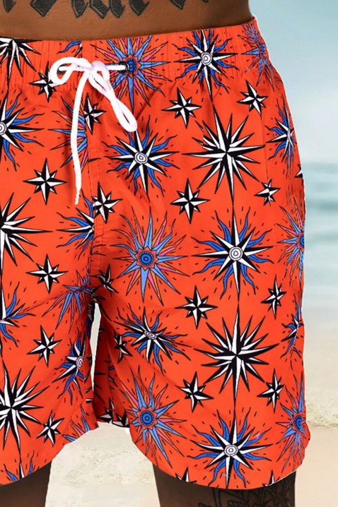 Мъжки плувни шорти FERTINO ORANGE, Цвят: оранжев, IVET.BG - Твоят онлайн бутик.