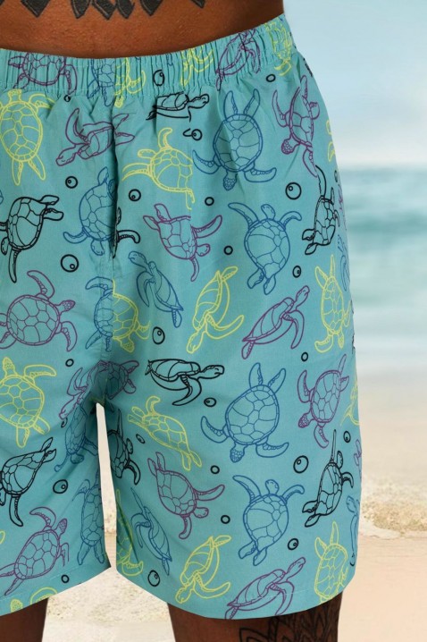 Мъжки плувни шорти TERSINO TURQUA, Цвят: тюркоаз, IVET.BG - Твоят онлайн бутик.