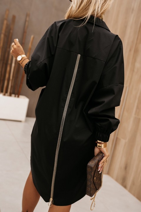 Дамска риза MORTILFA BLACK, Цвят: черен, IVET.BG - Твоят онлайн бутик.