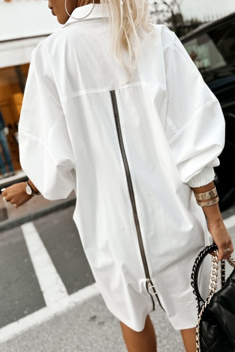 Дамска риза MORTILFA WHITE, Цвят: бял, IVET.BG - Твоят онлайн бутик.