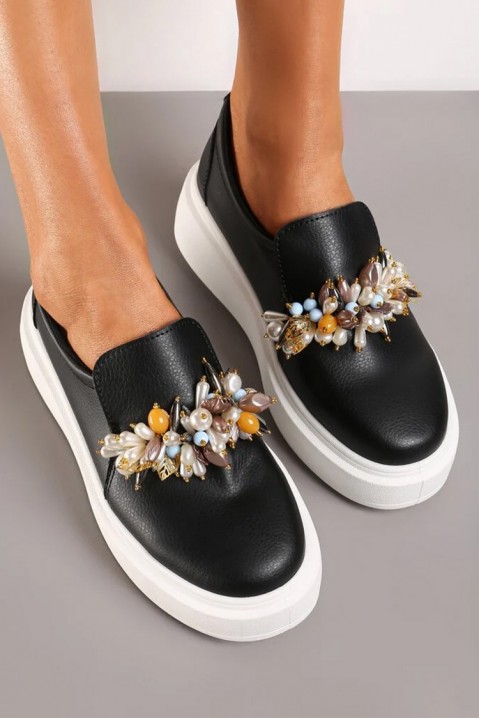 Дамски обувки MERFIOLDA, Цвят: черен, IVET.BG - Твоят онлайн бутик.