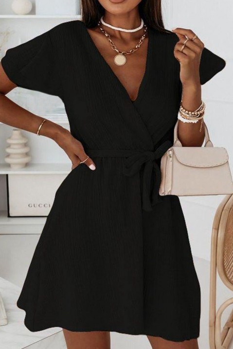 Рокля LORSETA BLACK, Цвят: черен, IVET.BG - Твоят онлайн бутик.