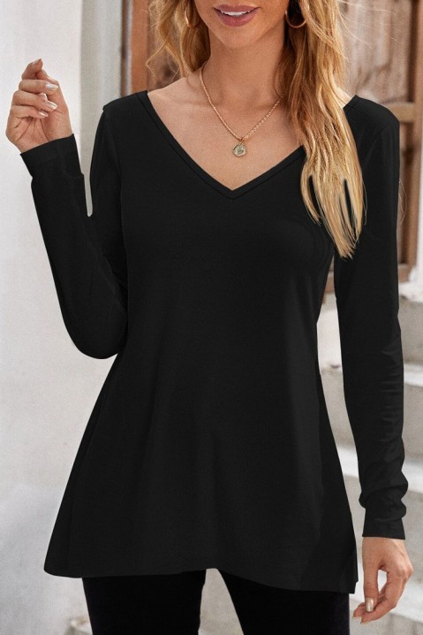 Дамска блуза MOLINSA BLACK, Цвят: черен, IVET.BG - Твоят онлайн бутик.