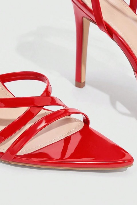 Дамски обувки LALINTA, Цвят: червен, IVET.BG - Твоят онлайн бутик.