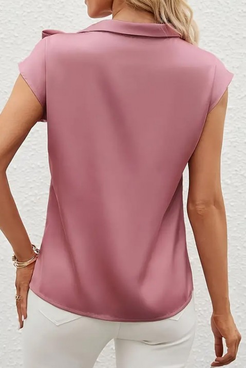 Дамска блуза ROLTINDA PUDRA, Цвят: пудра, IVET.BG - Твоят онлайн бутик.