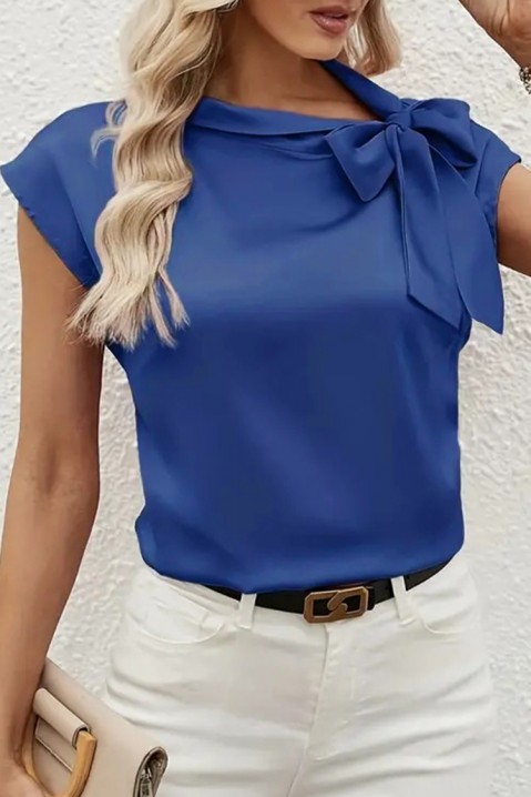 Дамска блуза ROLTINDA BLUE, Цвят: син, IVET.BG - Твоят онлайн бутик.