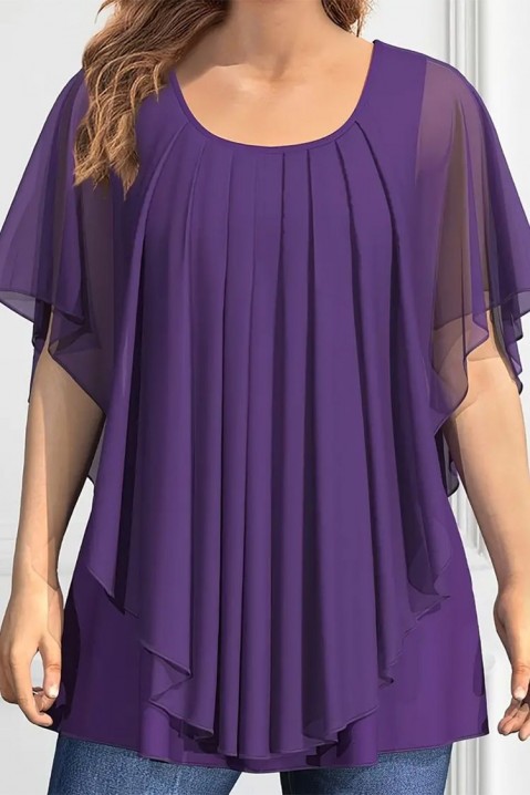 Дамска блуза FELOLRA PURPLE, Цвят: лилав, IVET.BG - Твоят онлайн бутик.