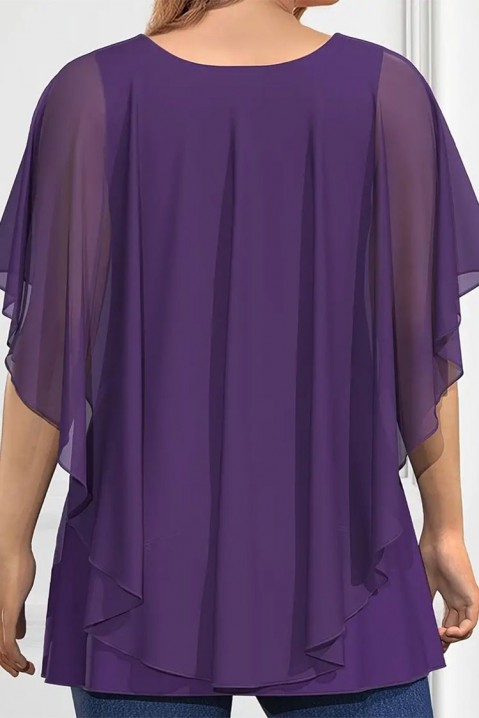 Дамска блуза FELOLRA PURPLE, Цвят: лилав, IVET.BG - Твоят онлайн бутик.