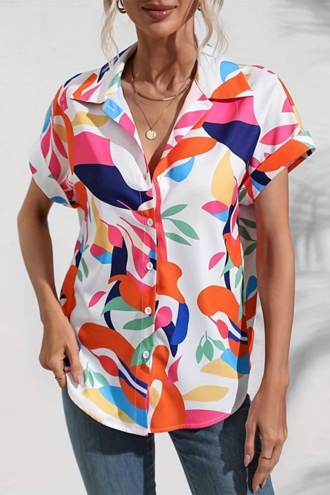 Дамска риза NIPSOLDA, Цвят: многоцветен, IVET.BG - Твоят онлайн бутик.