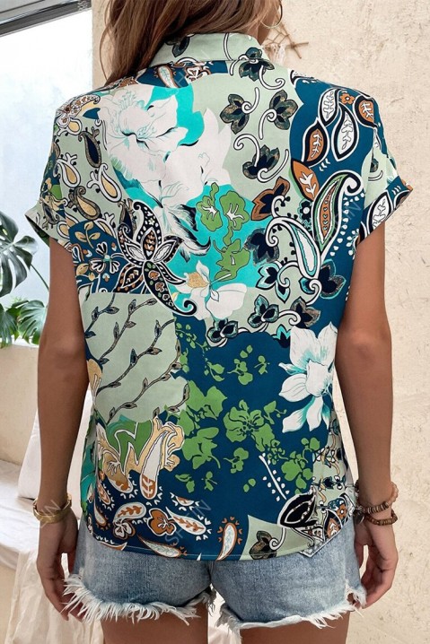 Дамска блуза ZERDOFA, Цвят: многоцветен, IVET.BG - Твоят онлайн бутик.