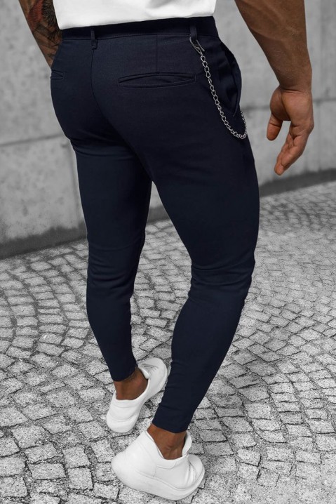 Мъжки панталон TRENTO NAVY, Цвят: тъмносин, IVET.BG - Твоят онлайн бутик.
