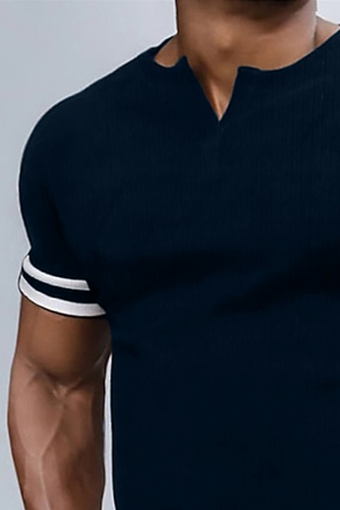 Мъжка тениска ROBERNI NAVY, Цвят: тъмносин, IVET.BG - Твоят онлайн бутик.