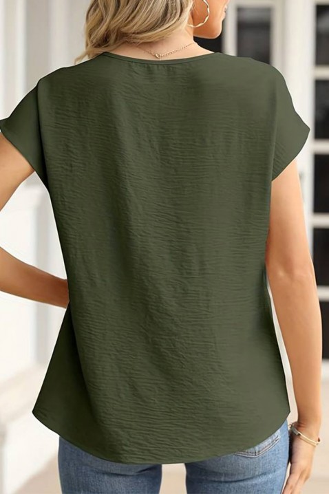 Тениска KREAMOLDA KHAKI, Цвят: каки, IVET.BG - Твоят онлайн бутик.