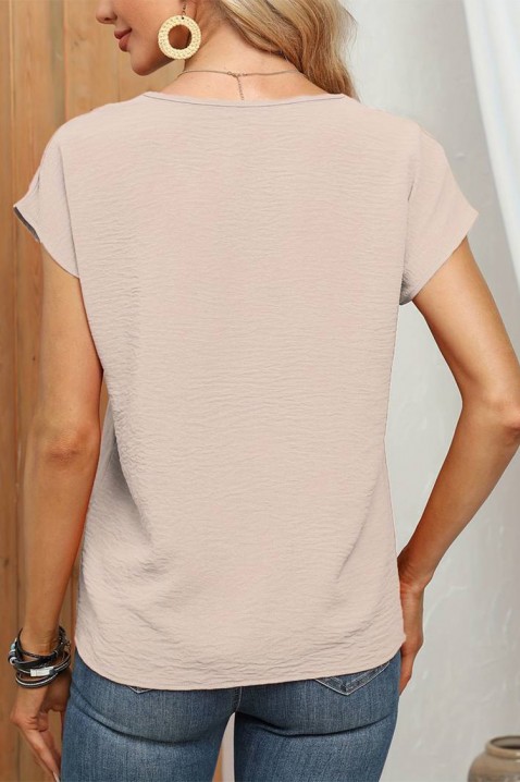 Тениска KREAMOLDA BEIGE, Цвят: беж, IVET.BG - Твоят онлайн бутик.
