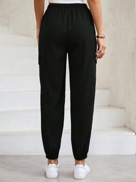 Панталон FIOLPENA BLACK, Цвят: черен, IVET.BG - Твоят онлайн бутик.