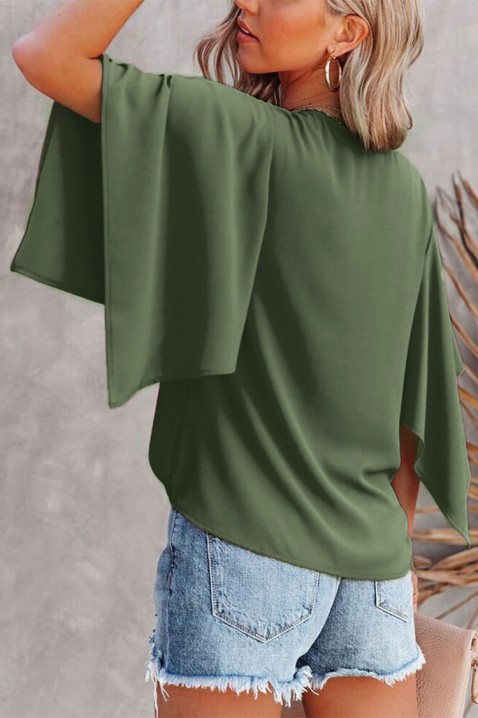 Дамска блуза RIOMELDA KHAKI, Цвят: каки, IVET.BG - Твоят онлайн бутик.