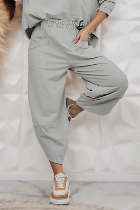 Панталон ZOLTERA GREY, Цвят: сив, IVET.BG - Твоят онлайн бутик.