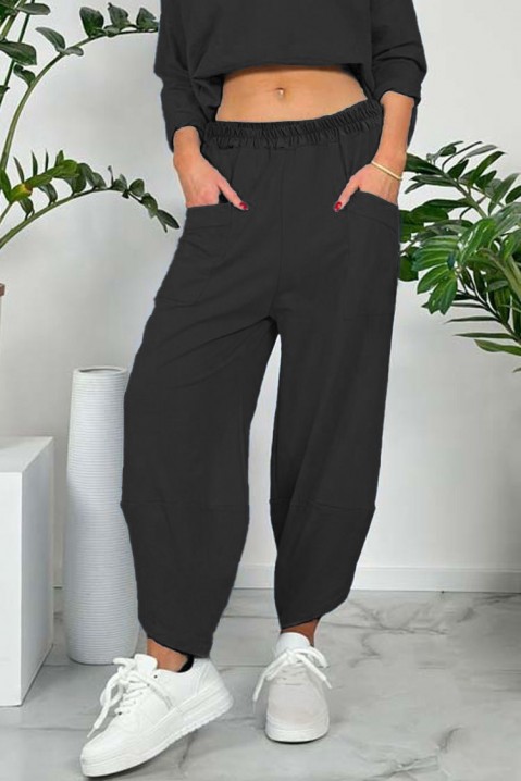 Панталон ZOLTERA BLACK, Цвят: черен, IVET.BG - Твоят онлайн бутик.