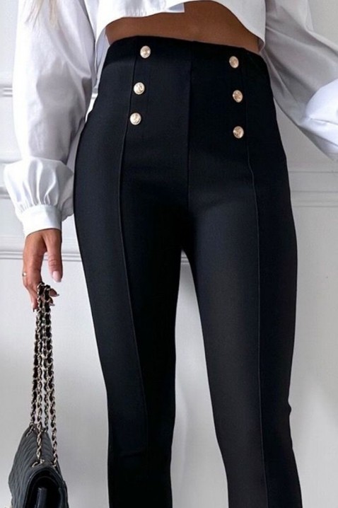 Панталон RONTANA, Цвят: черен, IVET.BG - Твоят онлайн бутик.