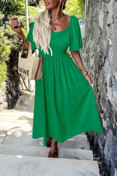 Рокля PERIANA GREEN, Цвят: зелен, IVET.BG - Твоят онлайн бутик.
