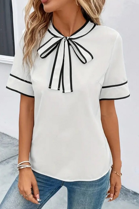 Дамска блуза FELINSA WHITE, Цвят: бял, IVET.BG - Твоят онлайн бутик.