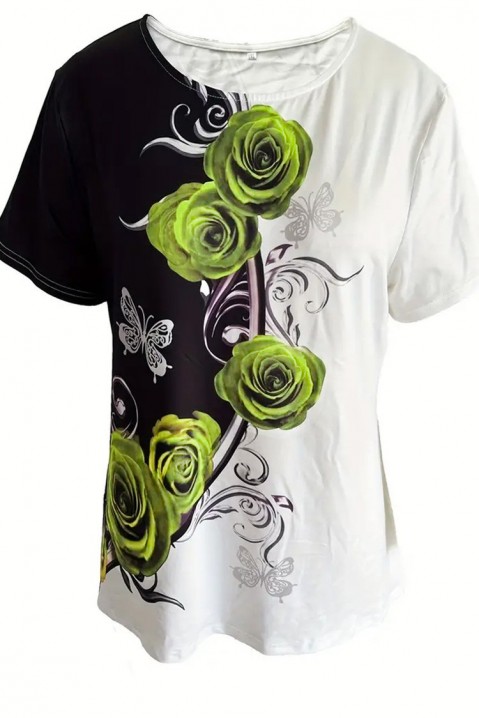 Тениска DERMILDA GREEN, Цвят: многоцветен, IVET.BG - Твоят онлайн бутик.