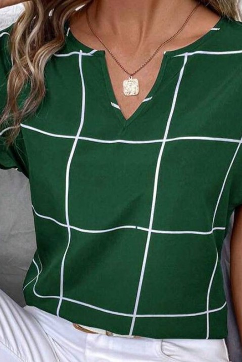 Дамска блуза MOLDERPA GREEN, Цвят: зелен, IVET.BG - Твоят онлайн бутик.