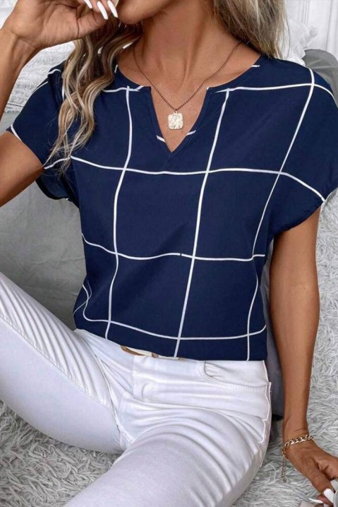 Дамска блуза MOLDERPA NAVY, Цвят: тъмносин, IVET.BG - Твоят онлайн бутик.