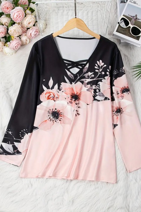 Дамска блуза DELMIFA, Цвят: многоцветен, IVET.BG - Твоят онлайн бутик.