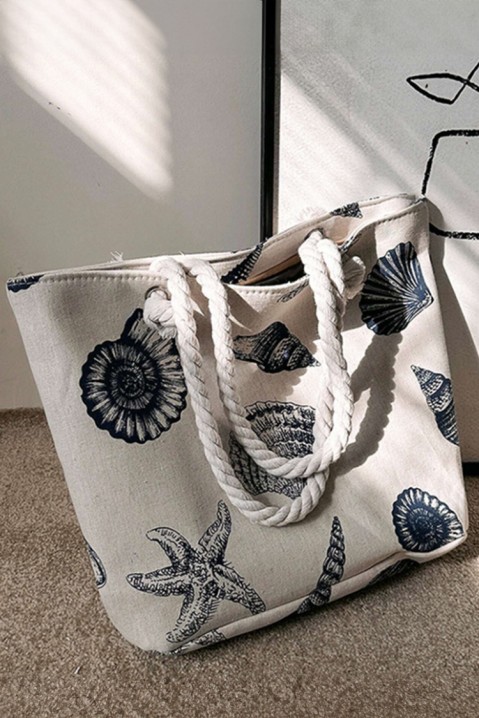Плажна чанта MELIGA, Цвят: бял, IVET.BG - Твоят онлайн бутик.