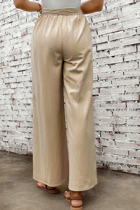 Панталон SUMDELDA BEIGE, Цвят: беж, IVET.BG - Твоят онлайн бутик.