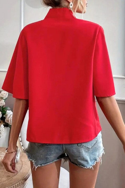 Дамска блуза LANEFONA RED, Цвят: червен, IVET.BG - Твоят онлайн бутик.