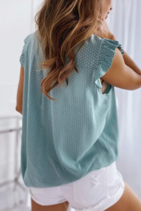 Дамска блуза IZOMERA SKY, Цвят: светлосин, IVET.BG - Твоят онлайн бутик.