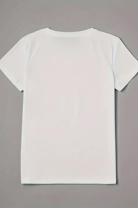 Тениска MOLFEZA, Цвят: бял, IVET.BG - Твоят онлайн бутик.